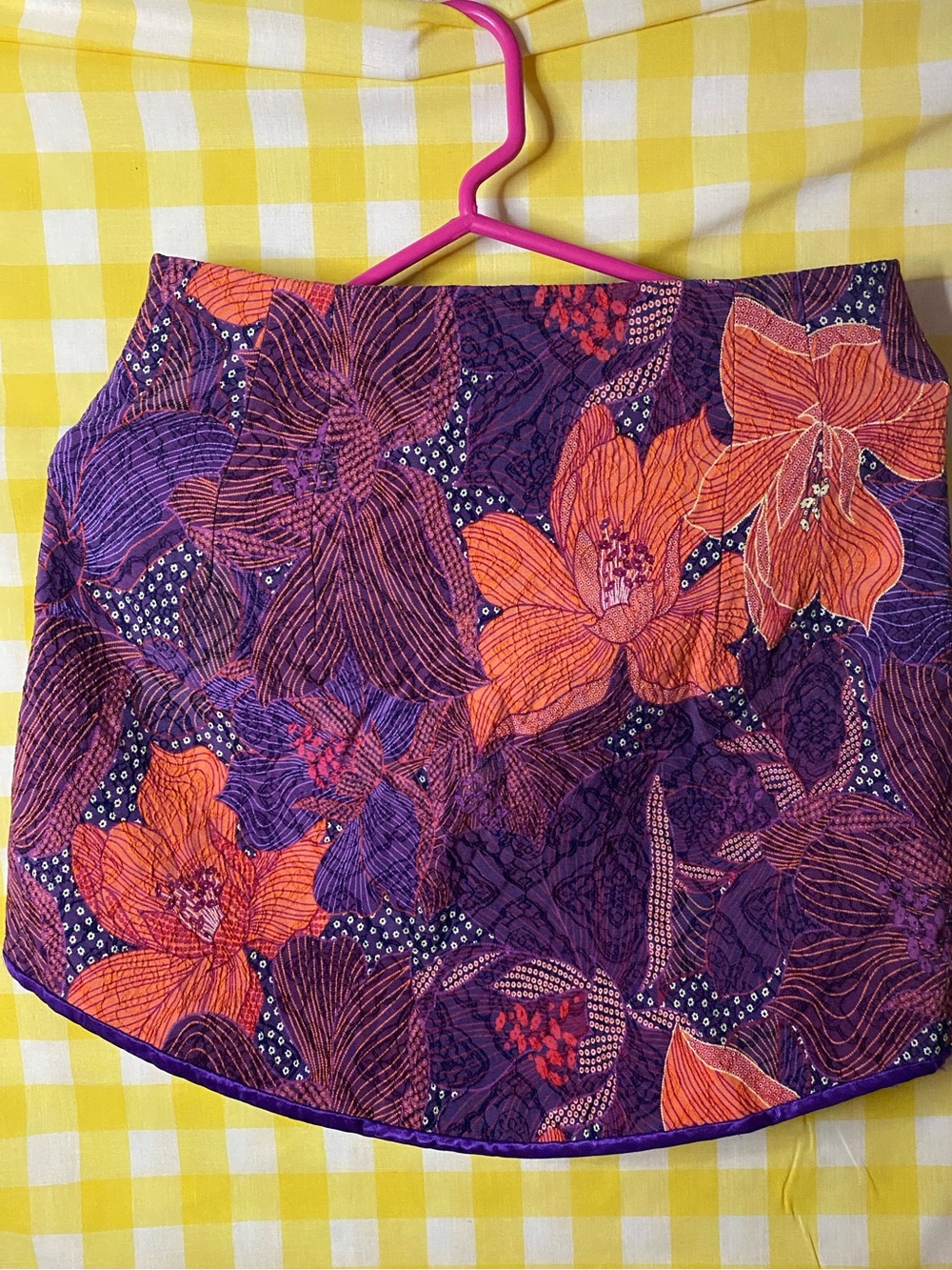Zara Jacquard Mini Skirt
